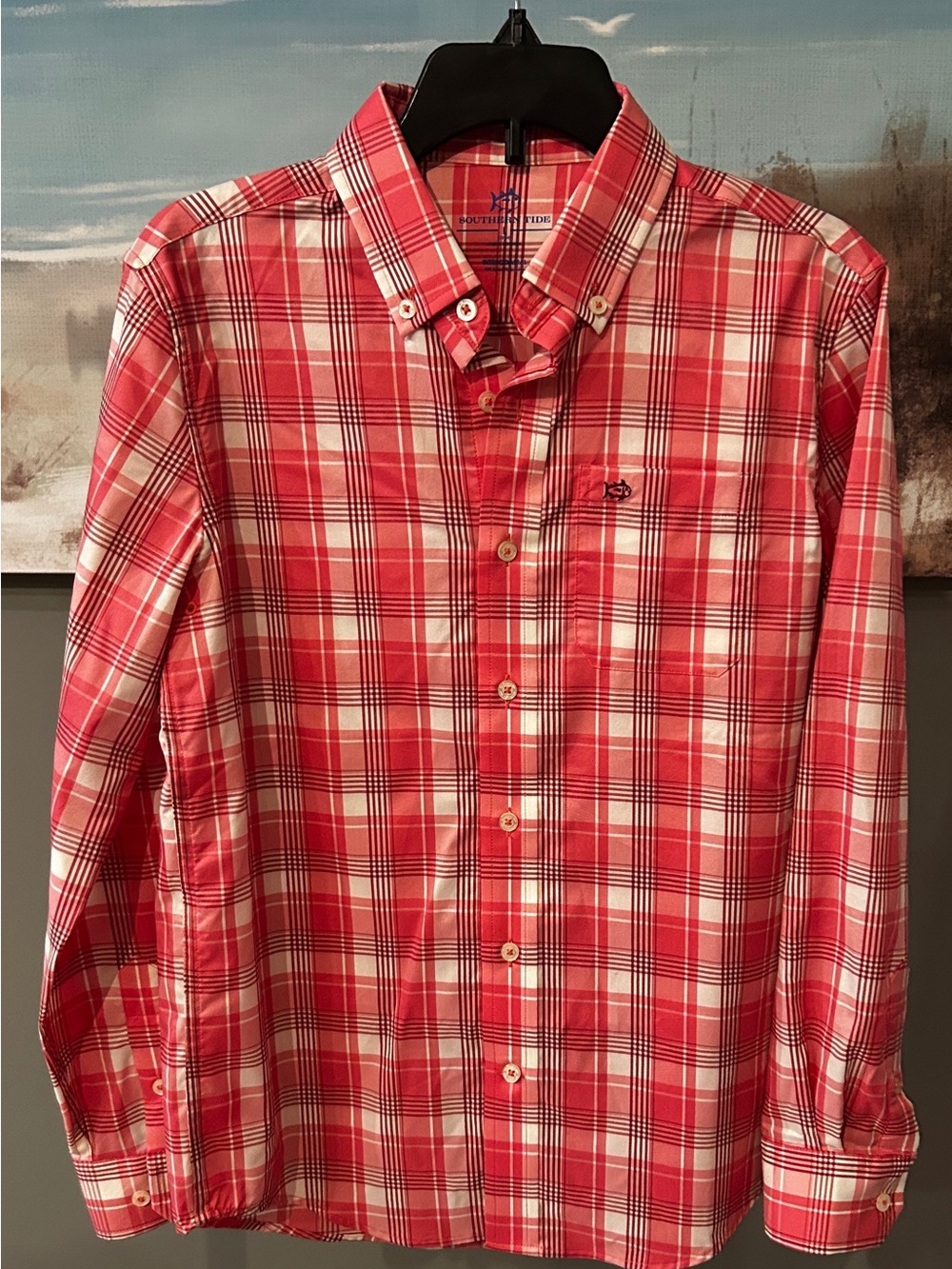 Southern Tide Boy’s Intercoastal Plaid Sport Shirt.